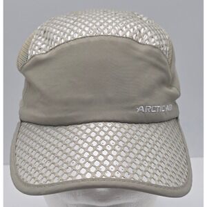 Arctic Air Cooling Hat Unisex 7 3/8 Tan Mesh Evaporative Performance Cap